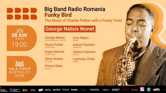 Big Band-ul Radio va prezenta, în această seară, de la ora 19:00, concertul "Funky Bird"