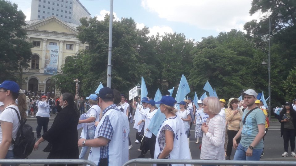 Cadrele didactice și celelalte categorii de angajații din învățământ încep al treilea protest de amploare