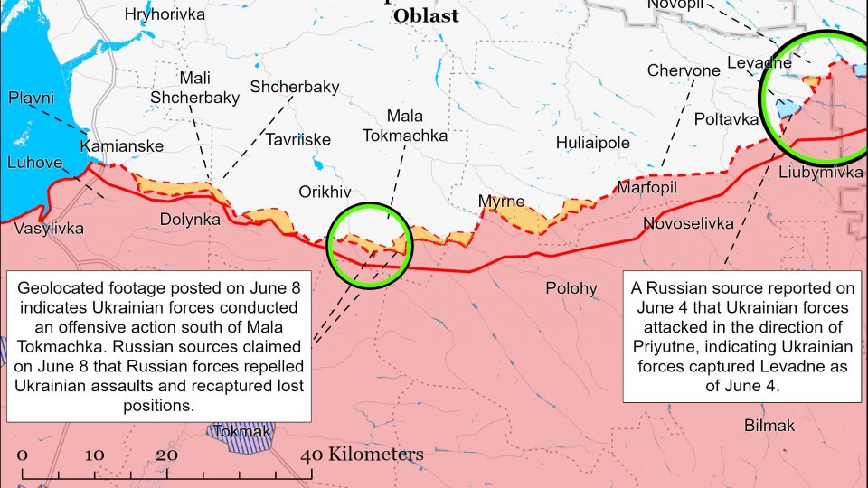 Lupte intense în sudul şi estul Ucrainei