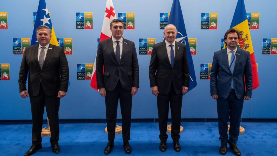 Secretarul General Adjunct al NATO, Mircea Geoană, a prezidat reuniunea miniștrilor de externe din NATO cu partenerii din Republica Moldova, Georgia și Bosnia și Herțegovina