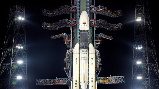 India a lansat cu succes o misiune spațială care va încearca o aselenizare controlată la polul sud al Lunii