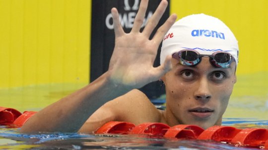 David Popovici, locul patru în finala mondială de 200 metri liber de la Fukuoka