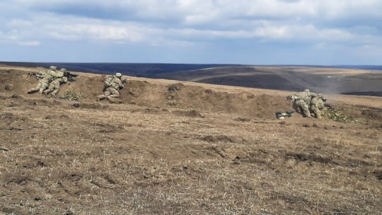 Exercițiu militar în poligonul Babadag