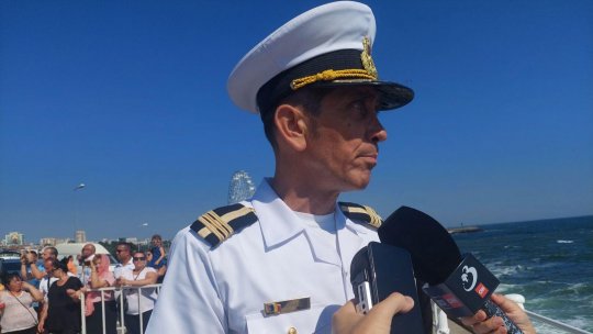 Marina Militară inspectează zona apelor litorale de la Constanţa până la Mangalia