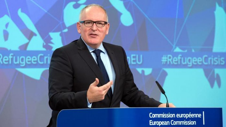 Frans Timmermans a demisionat din funcția de vicepreședinte al CE