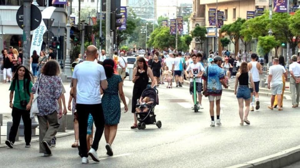 Calea Victoriei din nou pietonală în acest sfârşit de săptămână