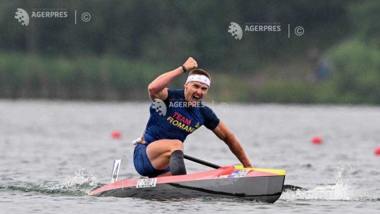 Cătălin Chirilă a cucerit medalia de aur în proba de canoe simplu pe 500 metri, la Campionatele Mondiale de kaiac-canoe de la Duisburg
