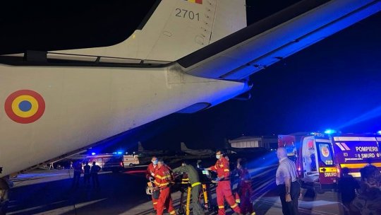 Unul dintre pacienții transferați în Italia cu arsuri este în stare critică