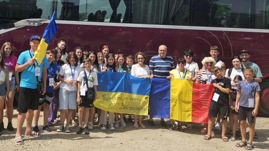 Tabără New Strategy Center pentru copiii militarilor ucraineni din Transcarpatia
