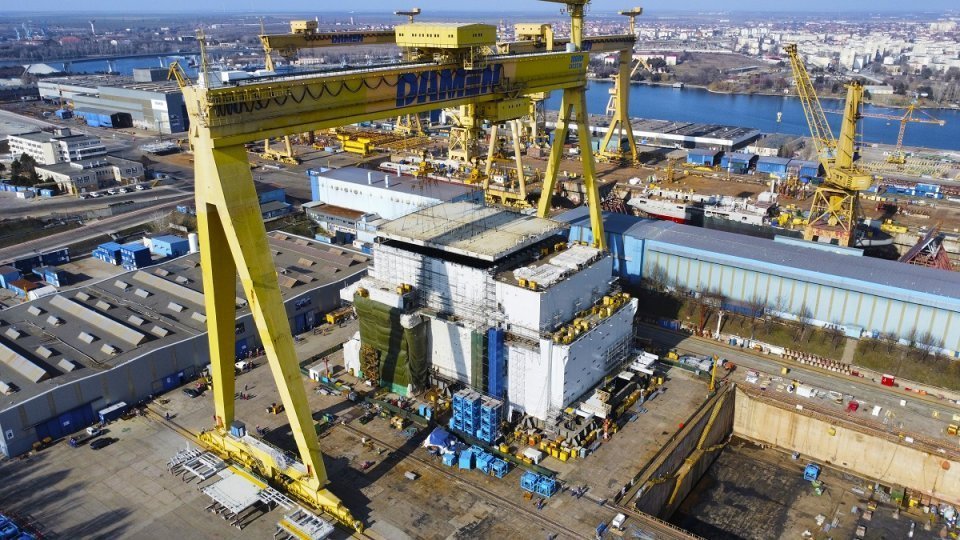 The Dutch naval company "Damen" announced that it will give up the Mangalia Shipyard