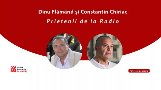 Poetul Dinu Flămând și omul de teatru Constantin Chiriac vin la radio pentru a vorbi despre Festivalul Internaţional de Poezie