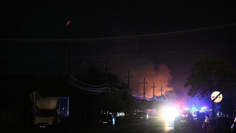 Un singur pacient rănit în explozia de la Crevedia mai este internat în România, la Spitalul de Arşi din Bucureşti