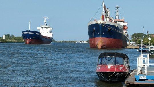 Nava din Togo la bordul căreia a avut loc o explozie în Marea Neagră este în pericol să se scufunde