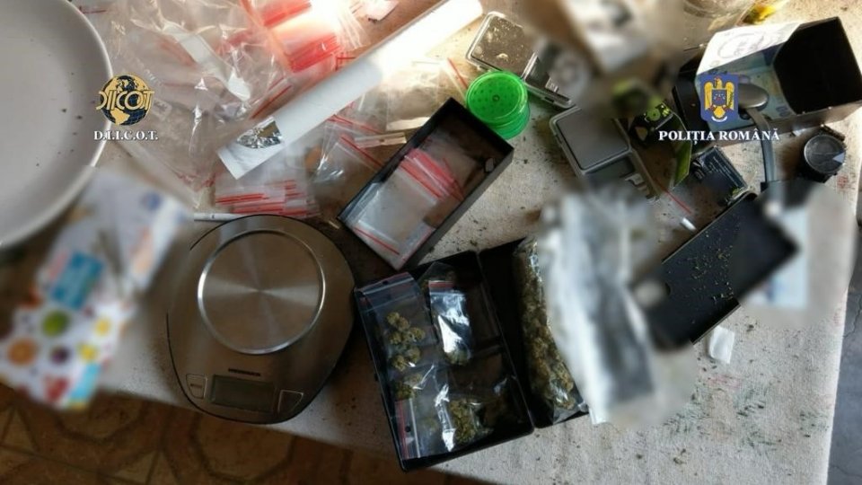 Percheziții la traficanți de droguri de mare risc din județul Ialomița