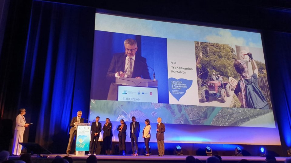 Via Transilvanica a câştigat premiul publicului la European Heritage Awards
