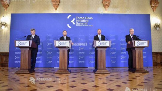 Liderii statelor membre din Europa Centrală și de Est ale Inițiativei celor Trei Mări își reafirmă sprijinul de neclintit pentru Ucraina