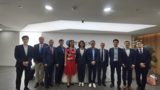 Reprezentanții INCD Turbomotoare COMOTI, în vizită la Korea Gas Corporation