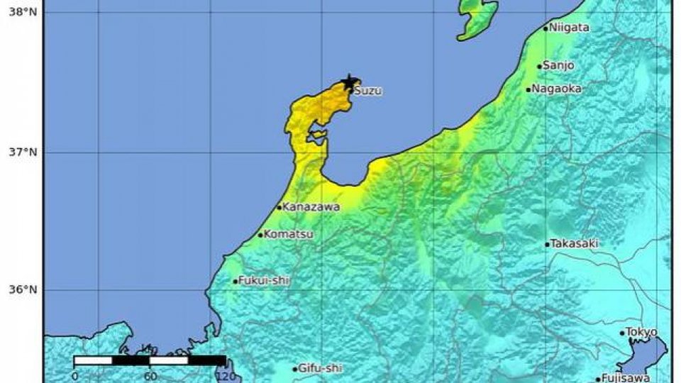Avertisment de tsunami transmis de Agenția de Meteorologie niponă, după cutremurul de 7,6 produs în regiunea central-nordică a țării