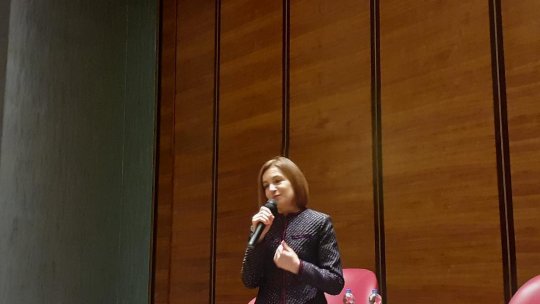 Preşedinta Republicii Moldova, Maia Sandu, a fost primită la Timişoara de primarul Dominic Fritz