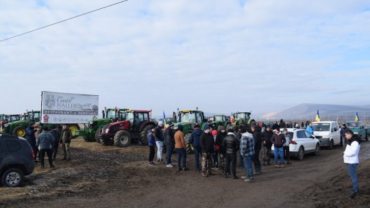 Fermierii din județul Mureș, în a șaptea zi de protest