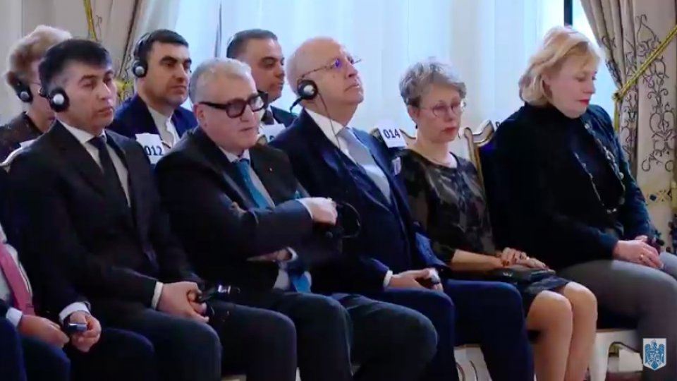 Palatul Cotroceni: Întâlnirea anuală cu şefii misiunilor diplomatice acreditaţi în România (Transmisiune video în direct)