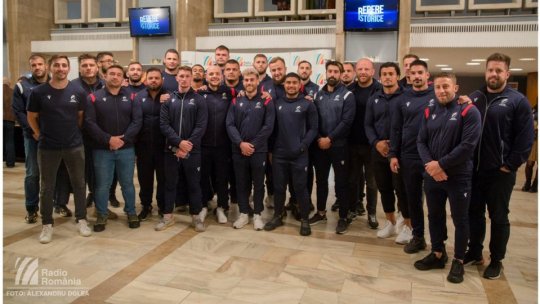 Naționala de Rugby a României, la concertul Big Band-ului Radio de la Sala Radio