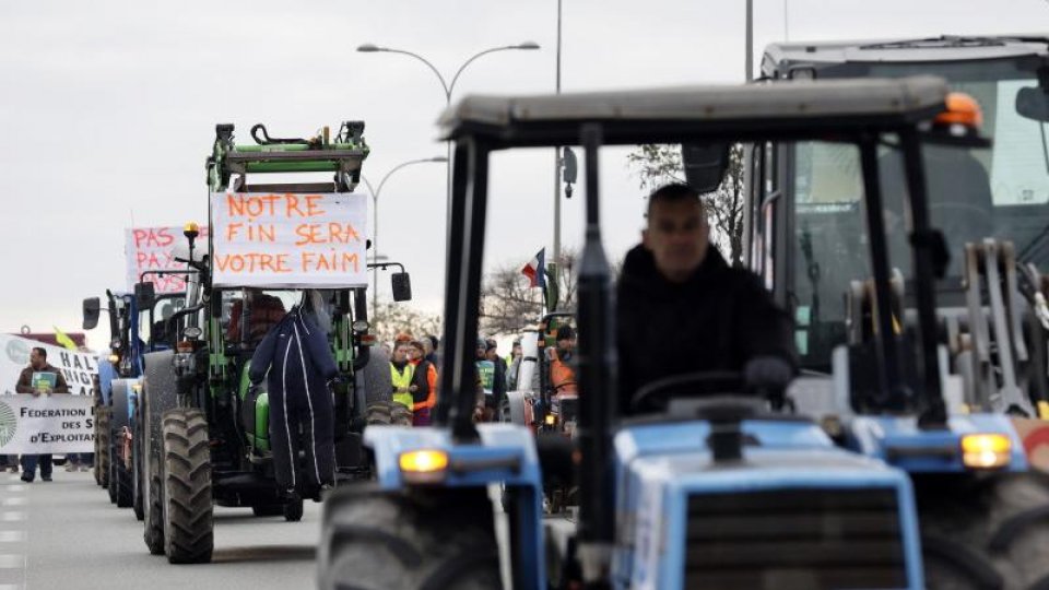 Sindicatele din Franţa din agricultură anunţă că vor continua protestele