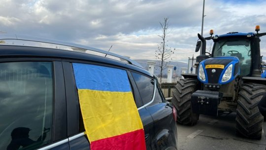 Protestele fermierilor au continuat la Brașov