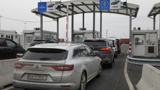 Aglomerație la punctele de graniță cu Ungaria