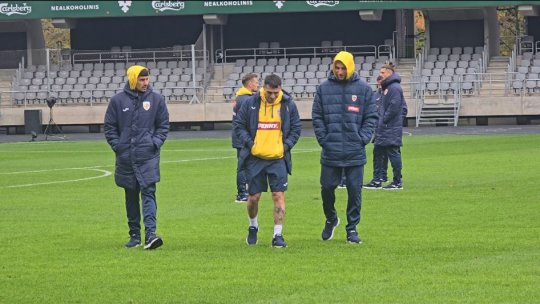 Tricolorii în inspecţie la Stadionul Dariaus ir Gireno