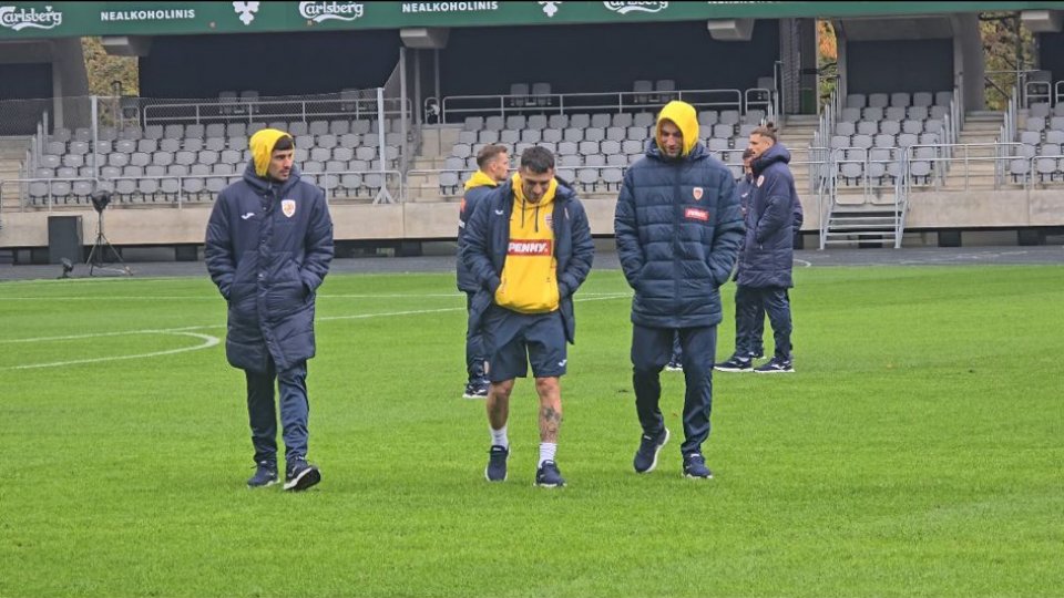 Tricolorii în inspecţie la Stadionul Dariaus ir Gireno