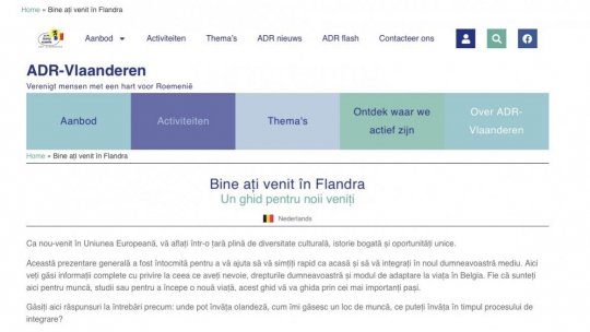 Ghid practic pentru cetățenii români din Belgia