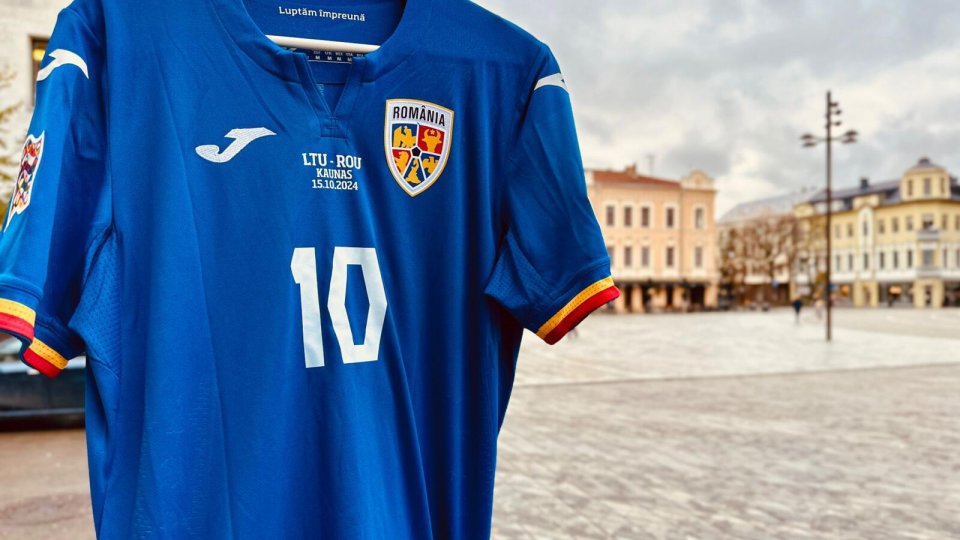 Premieră! Naționala României va juca în albastru cu Lituania