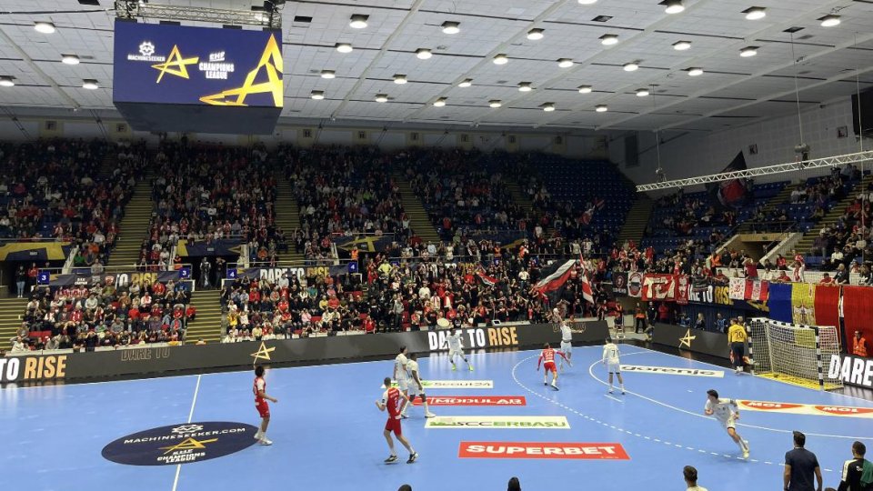 Handbal Liga Campionilor: Dinamo, victorie cu liderul Sporting