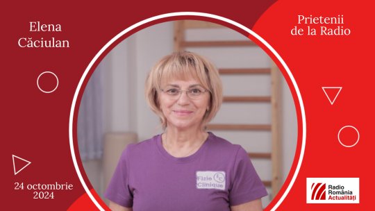 Doctorul Elena Căciulan, între #prieteniidelaradio