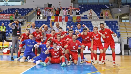 United Galați, debut victorios în Liga Campionilor la fotbal în sală