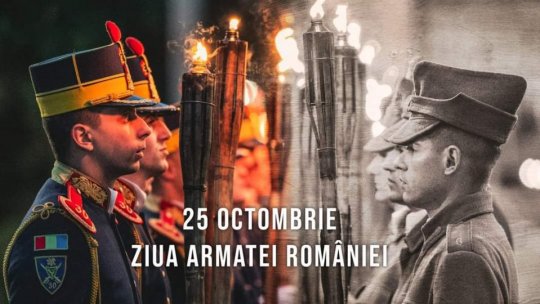 Ziua Armatei Române celebrată la București