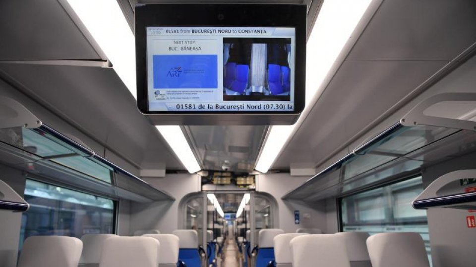 Primul tren electric "Alstom Coradia" va circula pe ruta Bucureşti Nord-Braşov, începând cu 15 noiembrie
