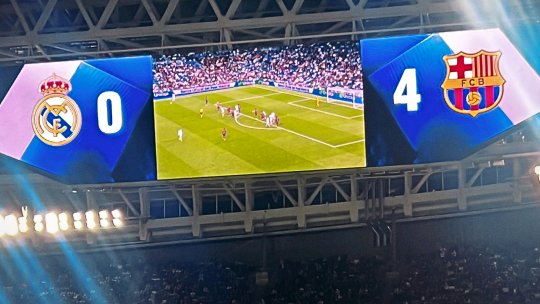 Barcelona a zdrobit-o pe Real. FCSB - Rapid, printre derby-urile de duminică
