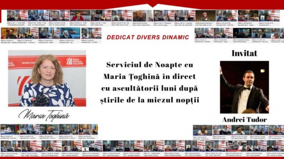 Muzicianul Andrei Tudor prefațează Ziua Națională a Radioului