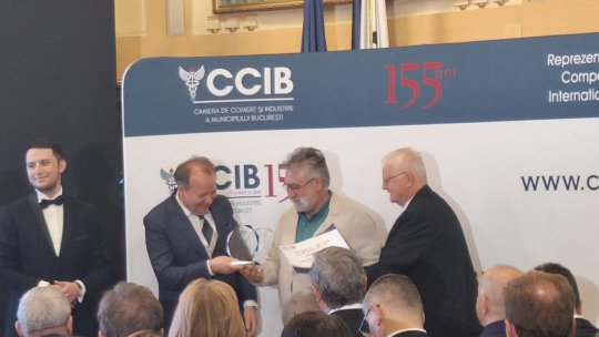 Radio Romania News received the special trophy at the Top Companies in Bucharest