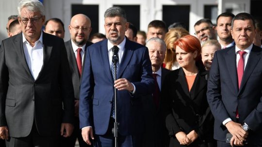 Preşedintele Partidului Social Democrat, Marcel Ciolacu, şi-a depus candidatura pentru alegerile prezidenţiale