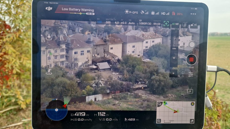 Garda de Mediu: Localitatea Sintești, monitorizată cu drone din cauza arderilor de deșeuri