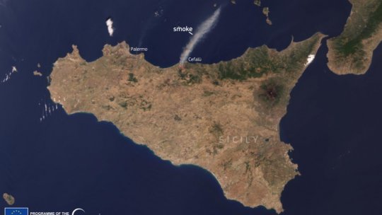 În Sicilia plouă de 12 ore fără întrerupere