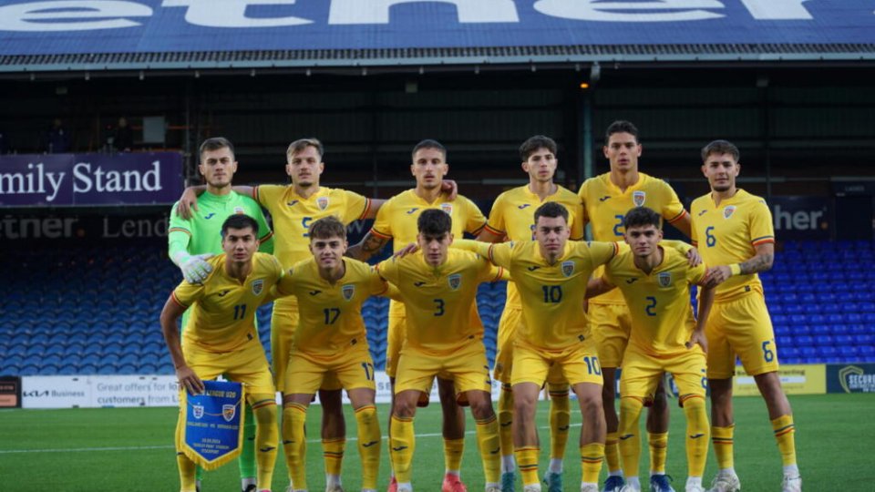 Liga Elitelor. Meciuri de foc pentru România U20, cu Portugalia şi Italia