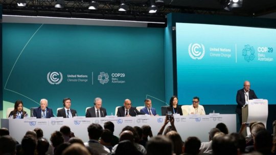 Two teenagers in Romania's delegation to COP29