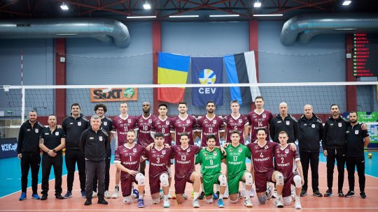 Rapid Bucureşti a ratat calificarea în optimile CEV Cup la volei masculin