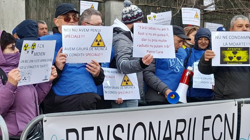 Sindicaliștii din domeniul nuclear spun că "noua lege a pensiilor le pune viața în pericol"