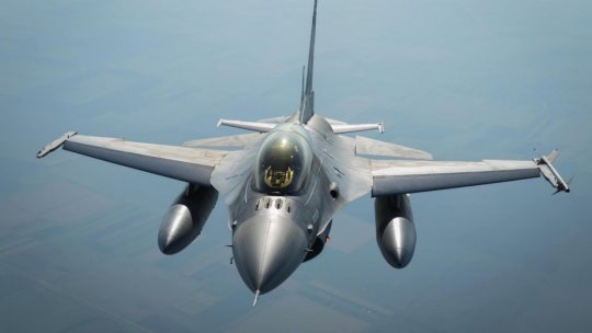 Two Dutch F-16 aircraft landed at Fetesti Air Base