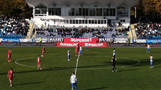 Superliga: Poli Iași câștigă cu Oțelul Galați
